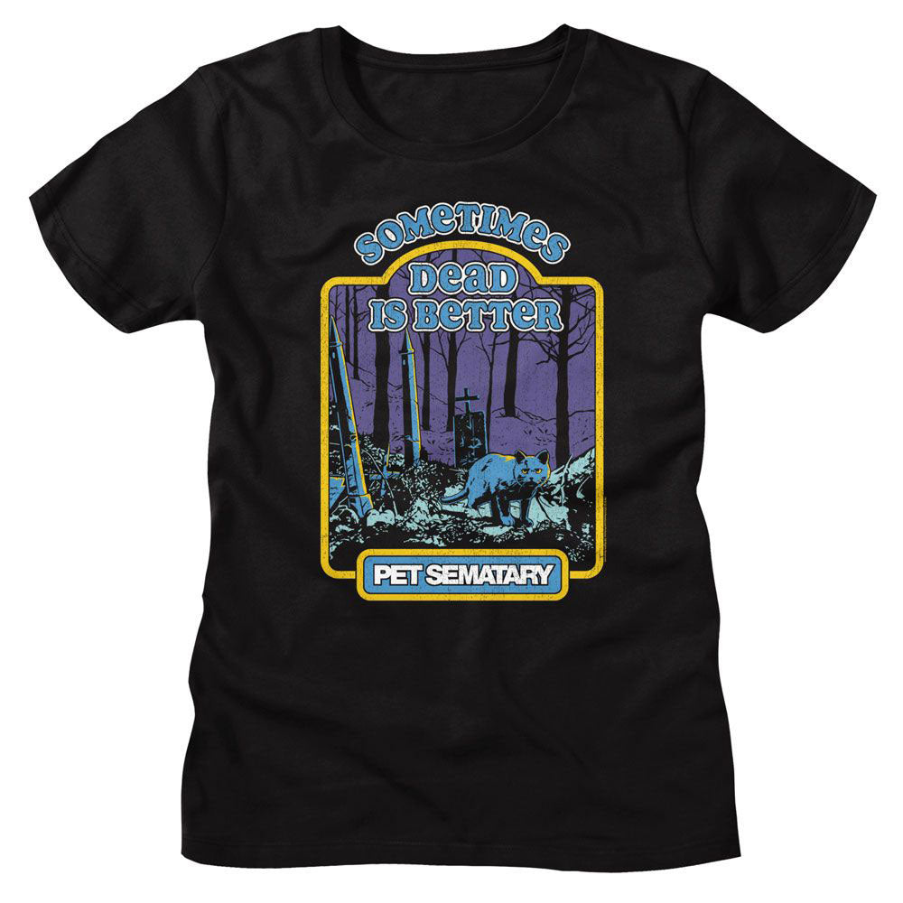 Pet Sematary Storybook Sematary Junior Top Front
