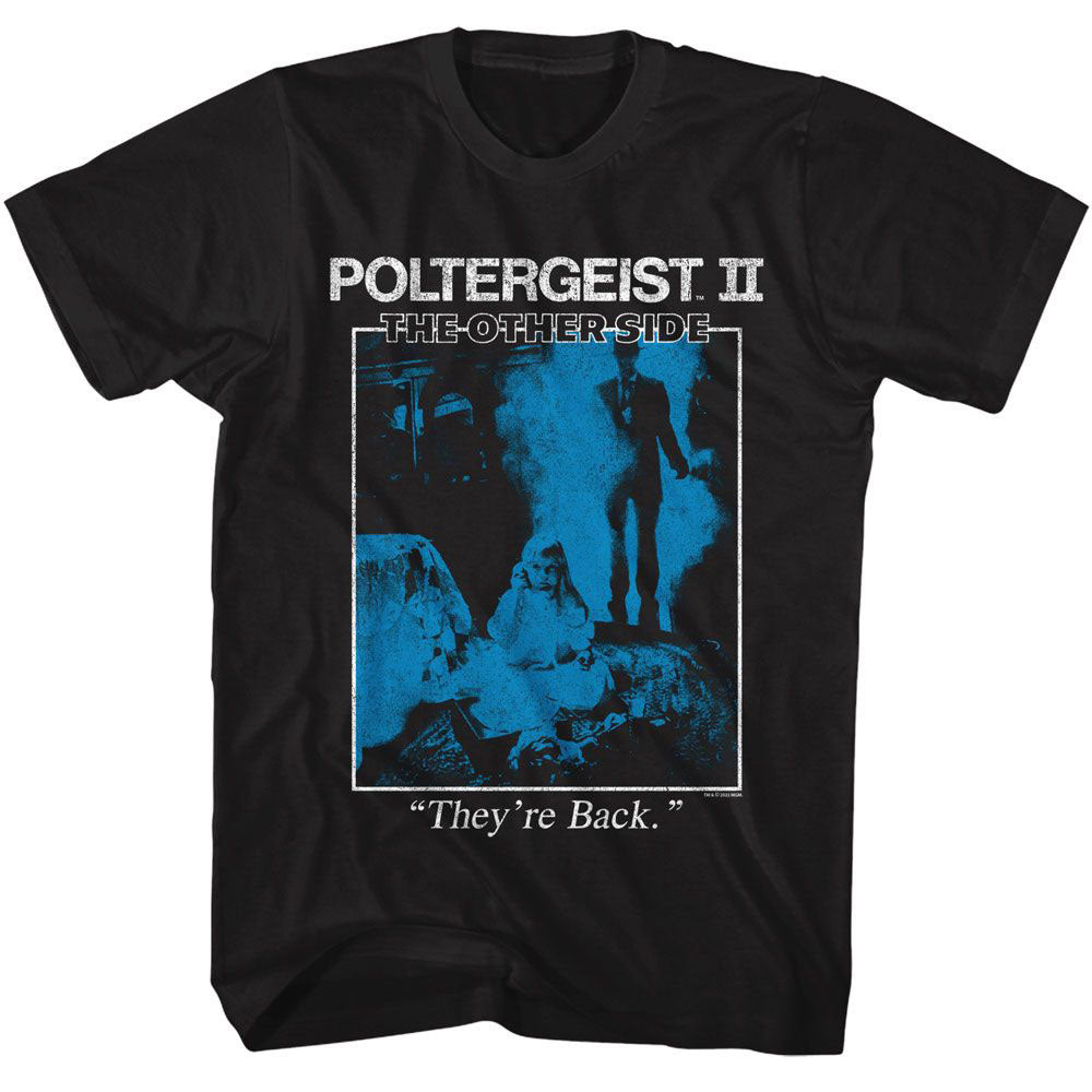 Poltergeist Theyre Back Poster T-shirt Front