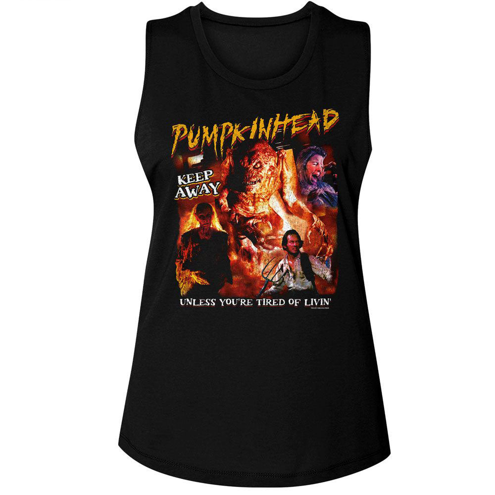 Pumpkinhead Collage Womens Tank Front
