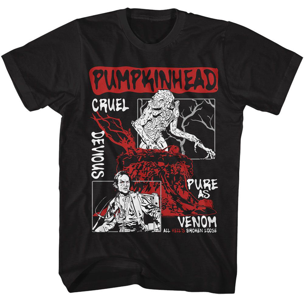 Pumpkinhead Panels T-shirt Front