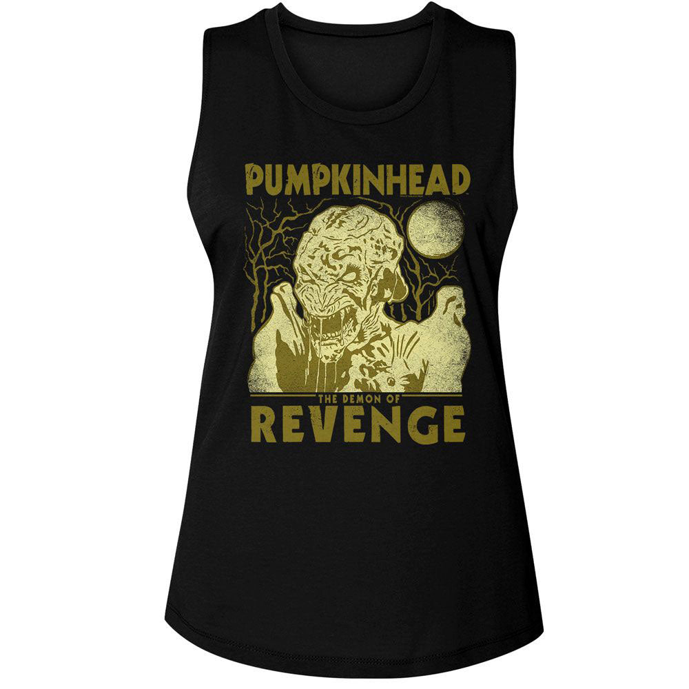 Pumpkinhead 2 Tone Womens Tank Front