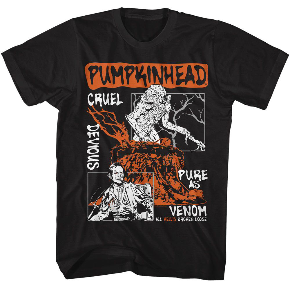 Pumpkinhead Panels Alt T-shirt Front