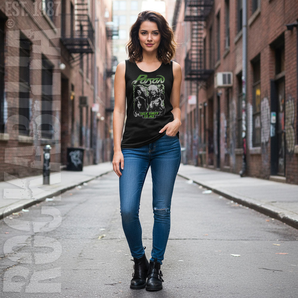 Poison Tdtm Band Photos Womens Tank Alt 2