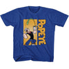 Popeye Vertical Logo Kids Childrens T-shirt