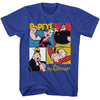 Popeye Character Squares T-shirt