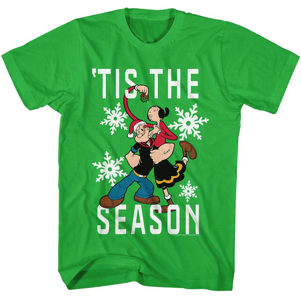 Popeye Tis The Season T-shirt Front