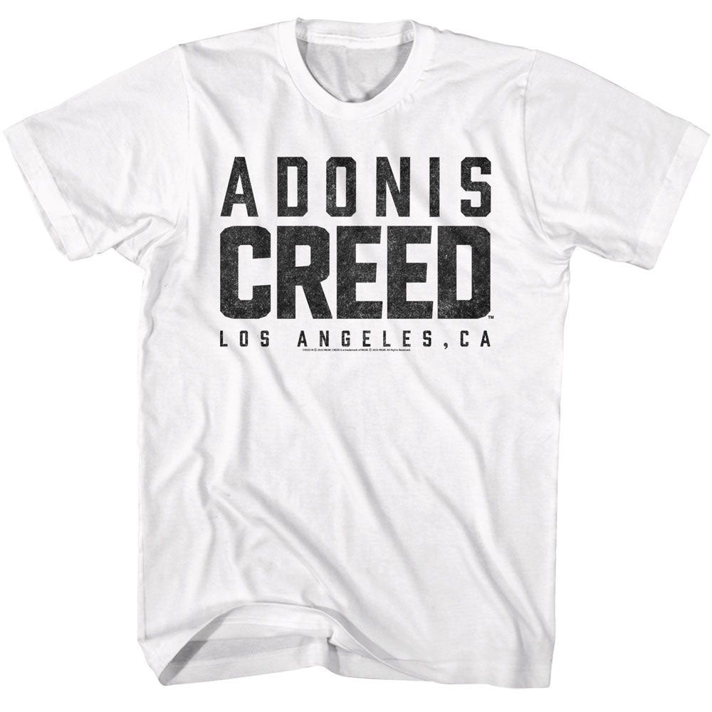 Rocky Adonis Creed Logo T-shirt Front