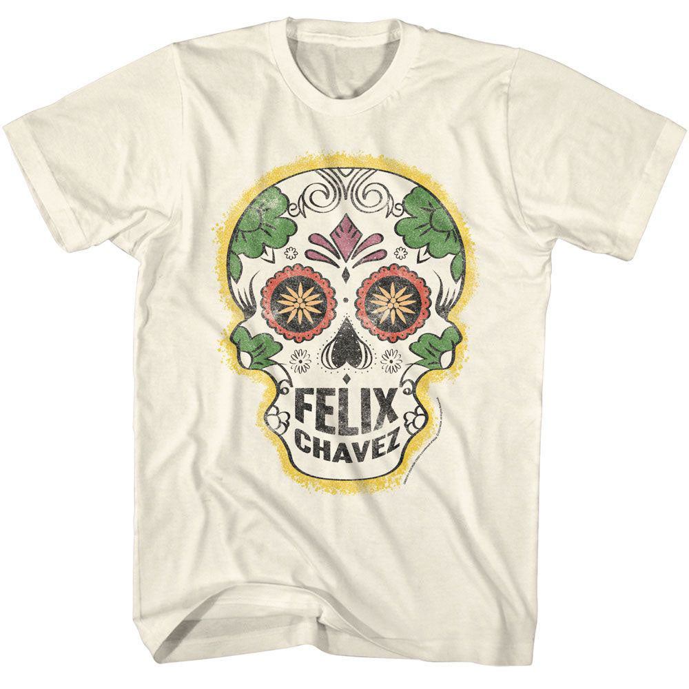 Rocky Felix Chavez Skull T-shirt Front