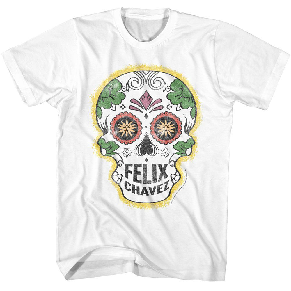 Rocky Felix Chavez Skull T-shirt Front