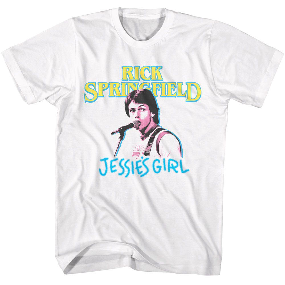 Rick Springfield Jessies Girl T-shirt Front