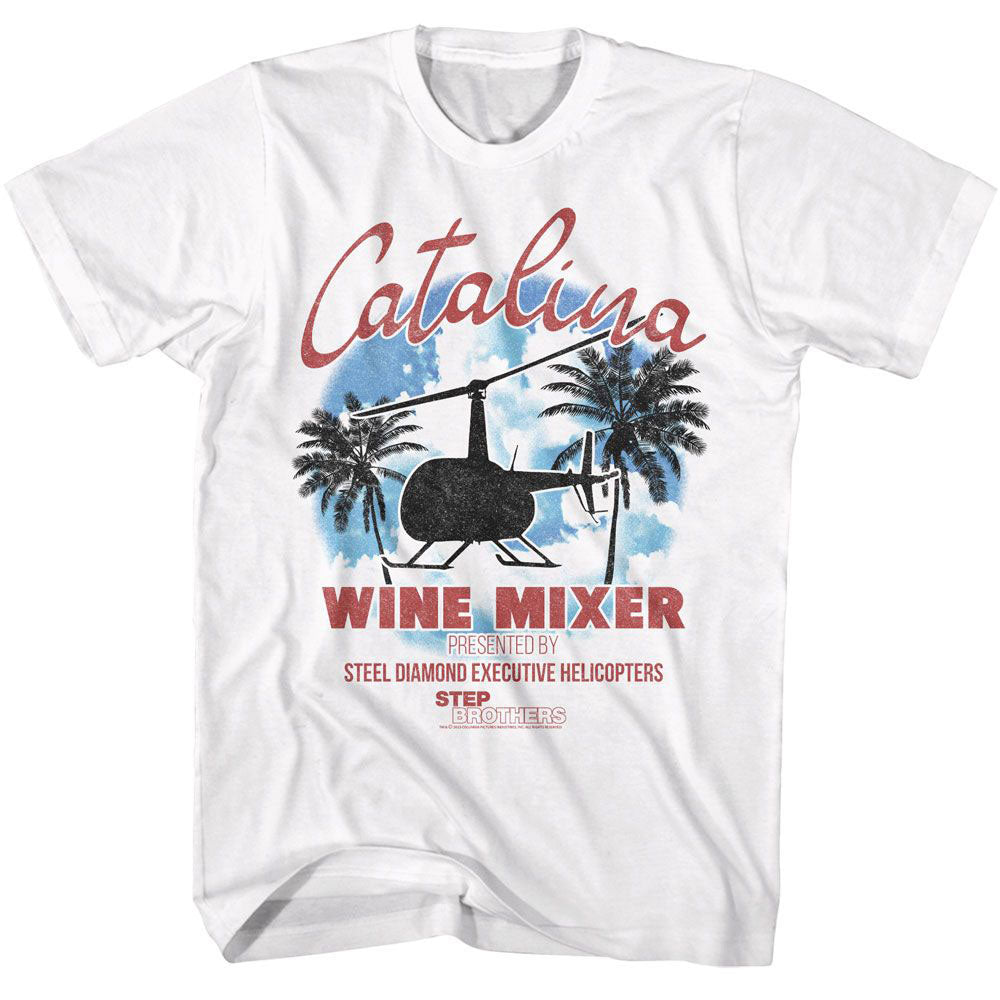 Step Brothers Catalina Wine Mixer T-shirt Front