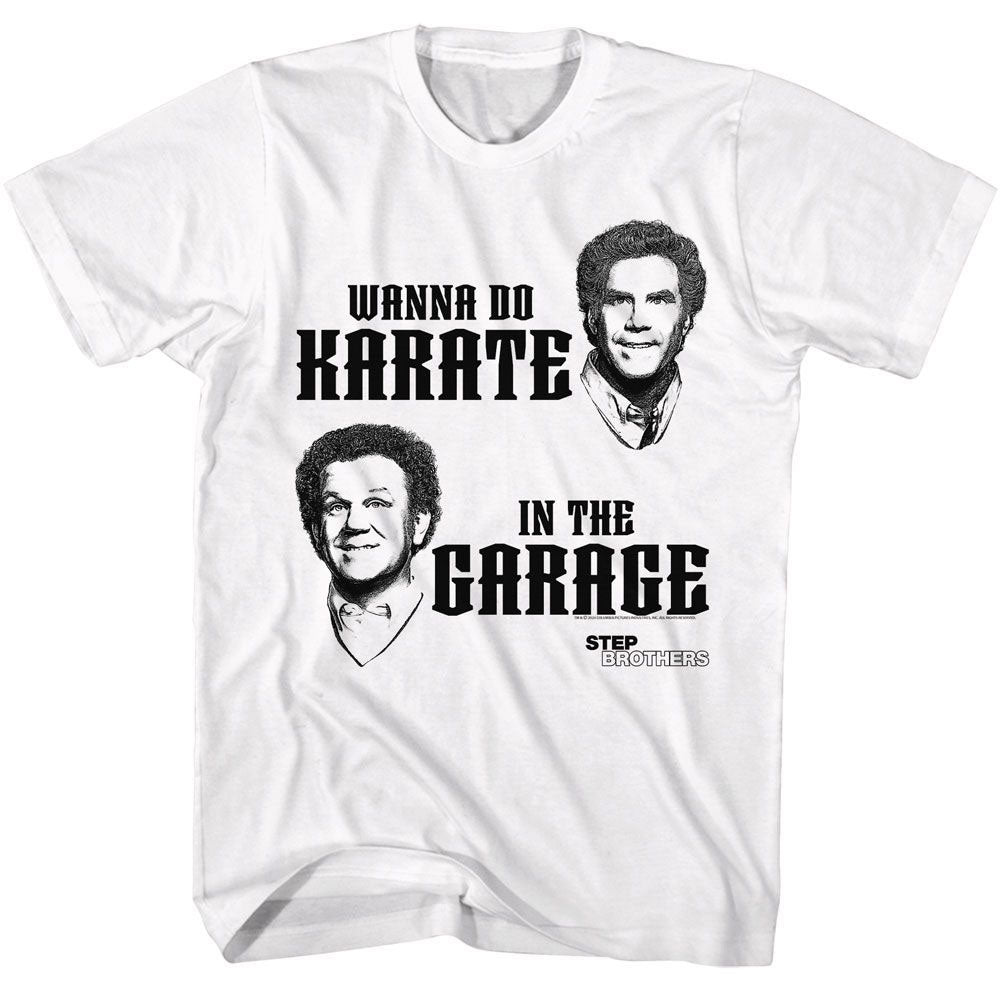 Step Brothers Wanna Do Karate T-shirt Front