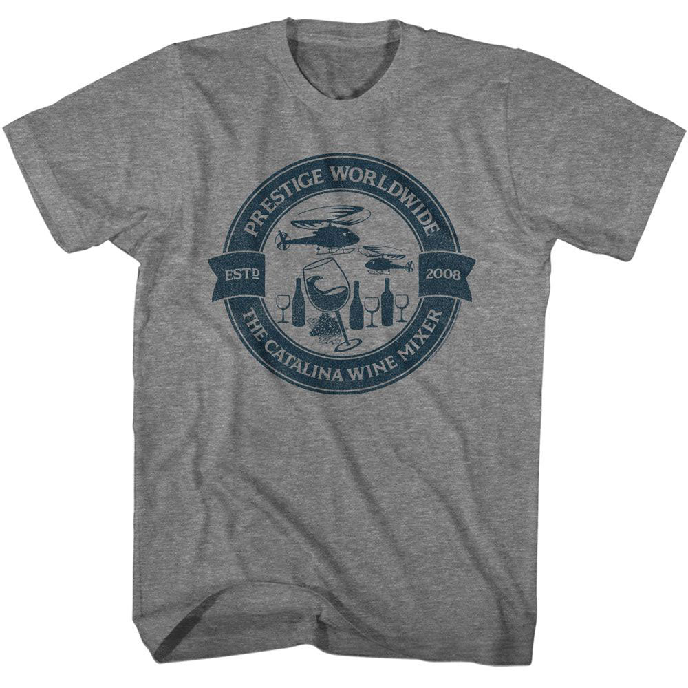 Step Brothers Catalina Wine Mixer Circle T-shirt Front