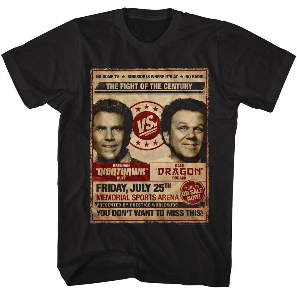 Step Brothers Fight Poster T-shirt Front