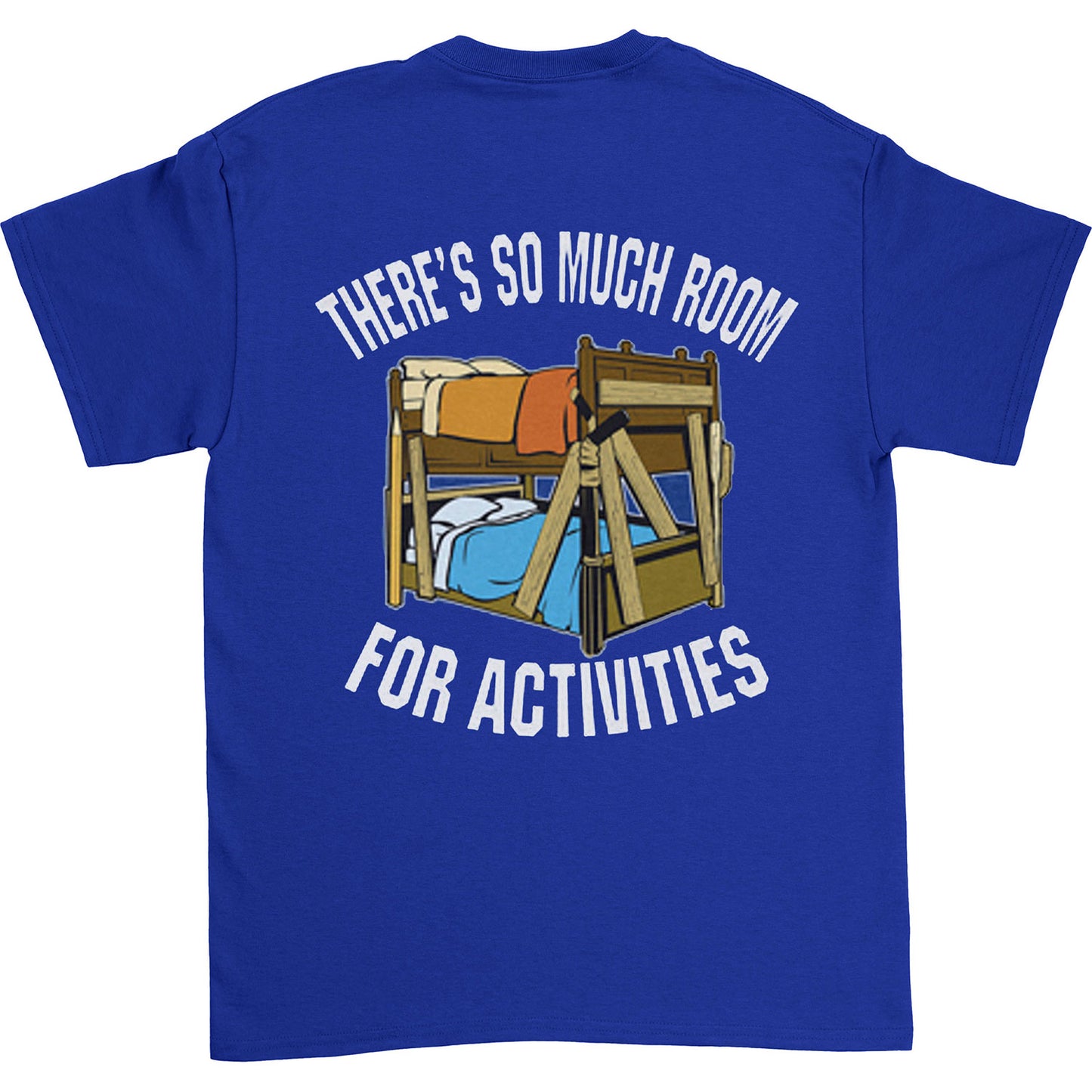 Step Brothers Activities Front Back T-shirt Back
