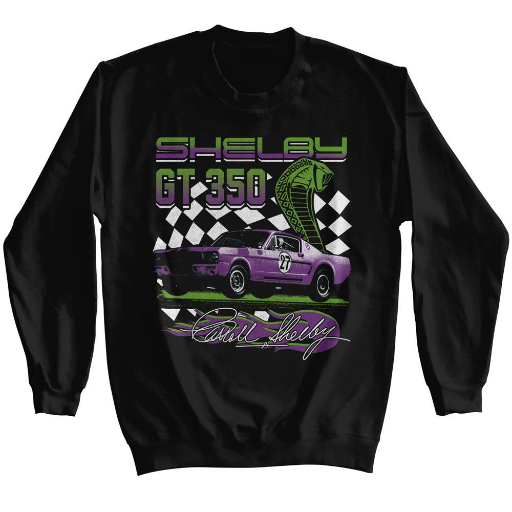Carroll Shelby Gt 350 Racing Sweatshirt Front