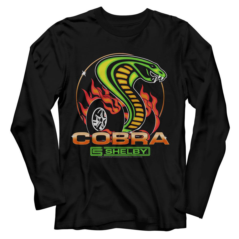 Carroll Shelby Dragon Snake Burnout Long Sleeve Front