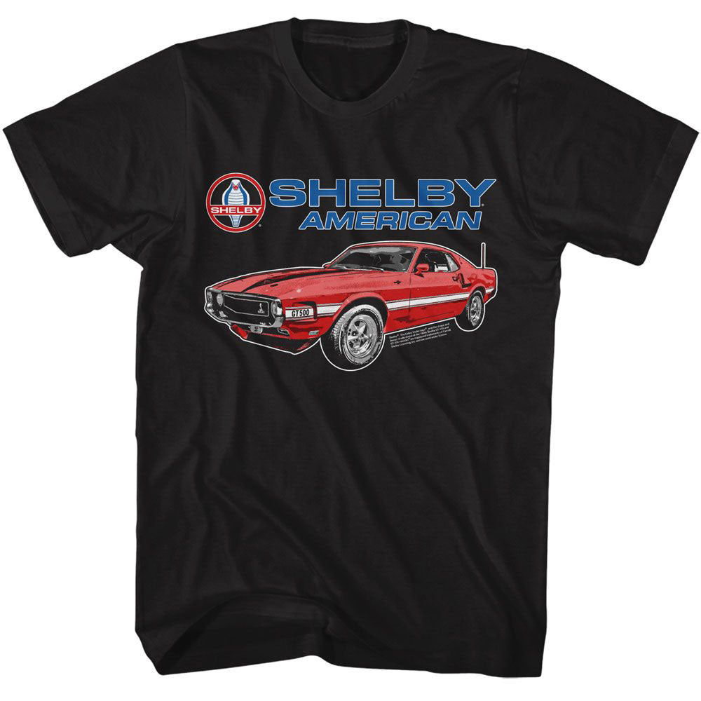 Carroll Shelby American T-shirt Front
