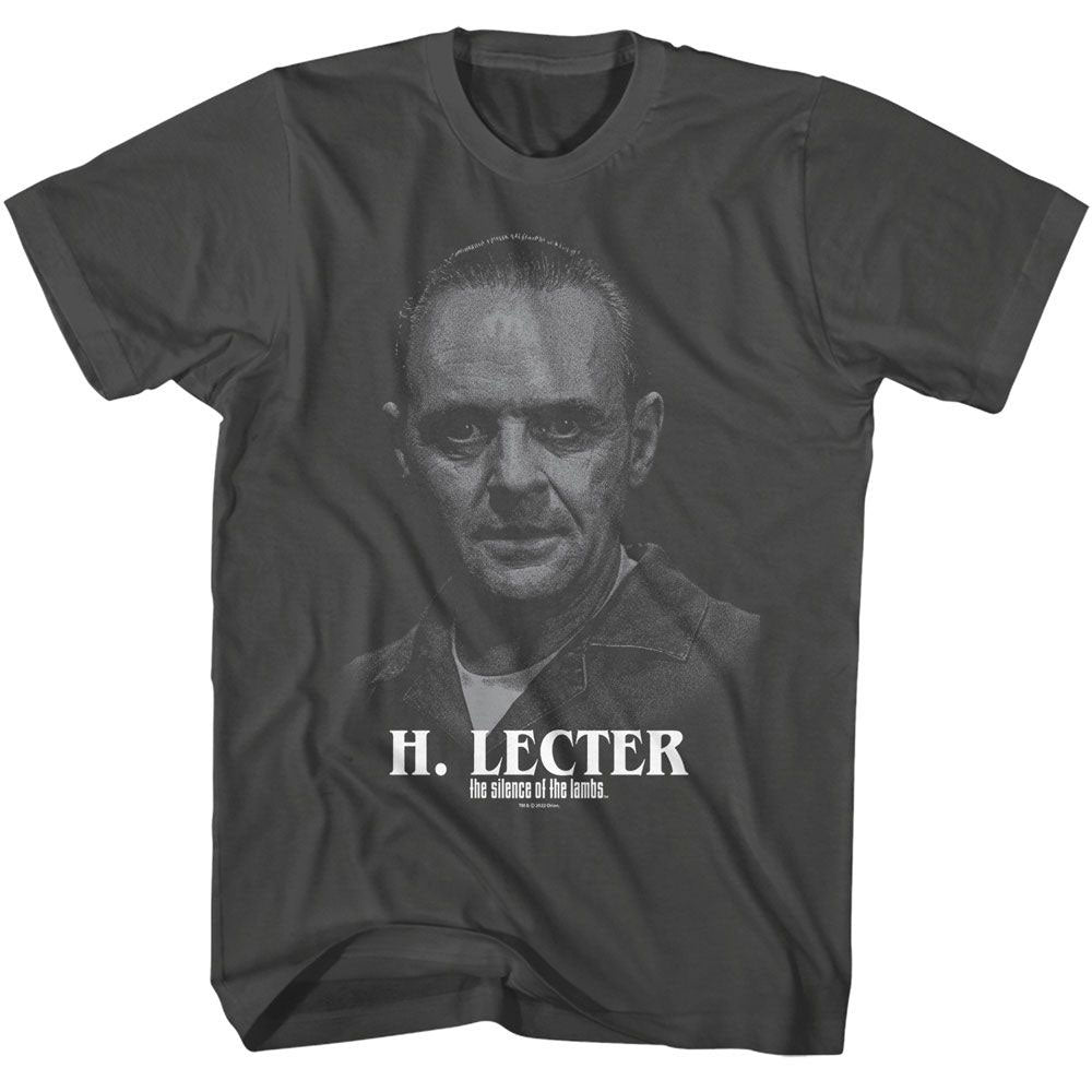 Silence Of The Lambs Silence H Lecter Portrait T-shirt Front