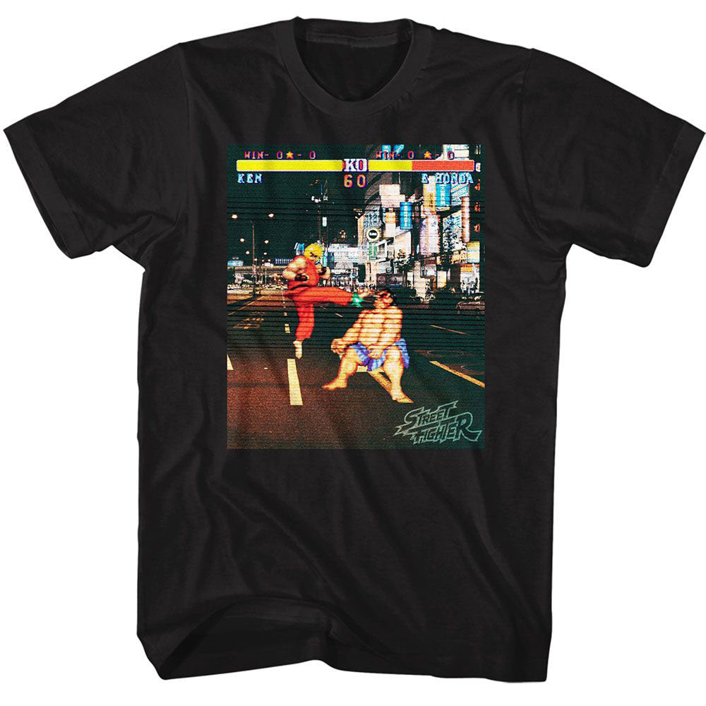 Street Fighter Real Street Fighter T-shirt Front