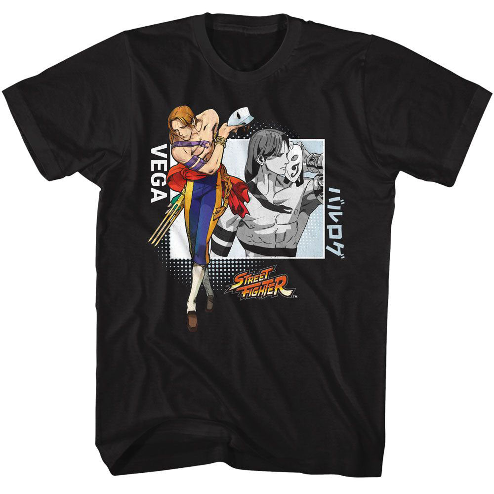 Street Fighter Vega T-shirt Front