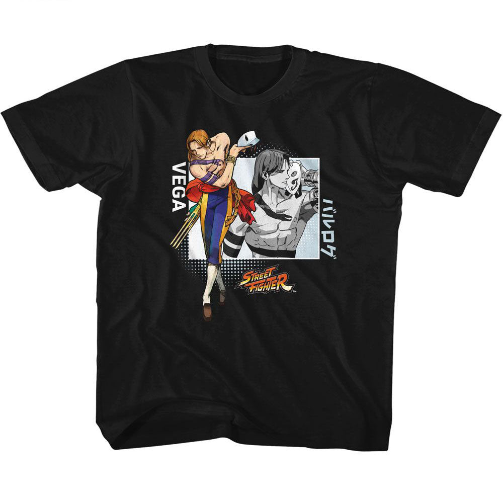 Street Fighter Vega Youth T-shirt Front