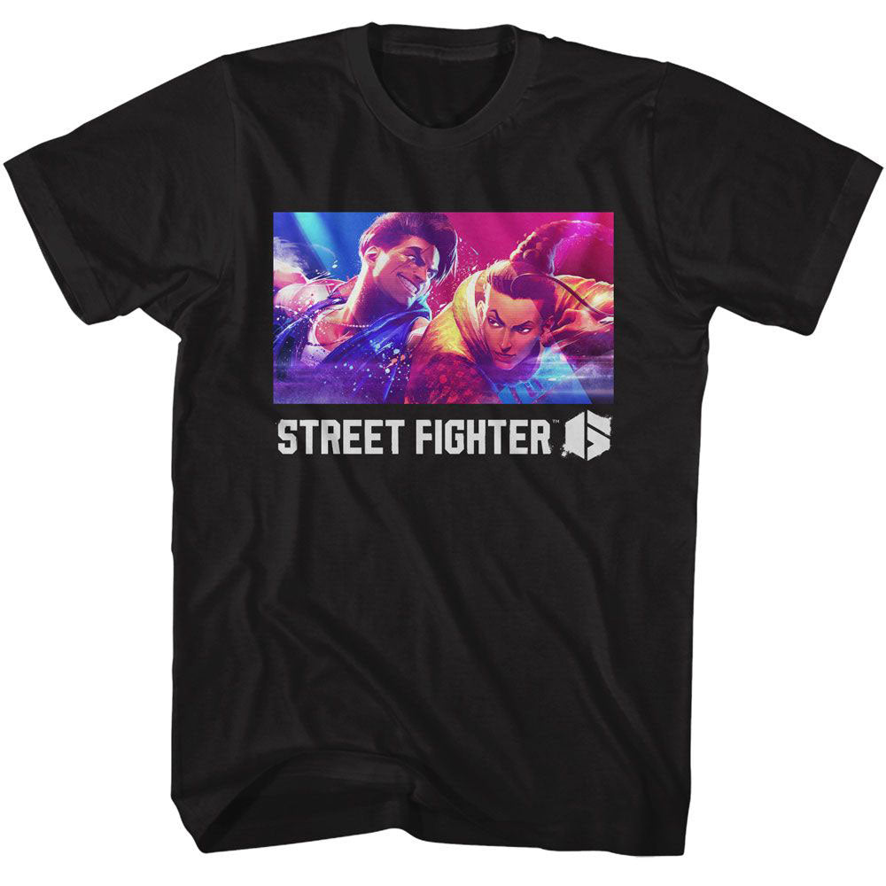 Street Fighter Luke And Jamie T-shirt Front