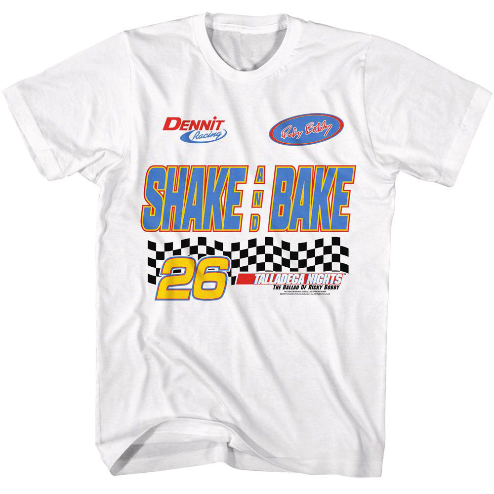 Talladega Nights Shake And Bake T-shirt Front