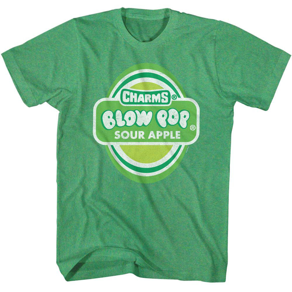 Tootsie Roll Sour Apple Blow Pop T-shirt Front
