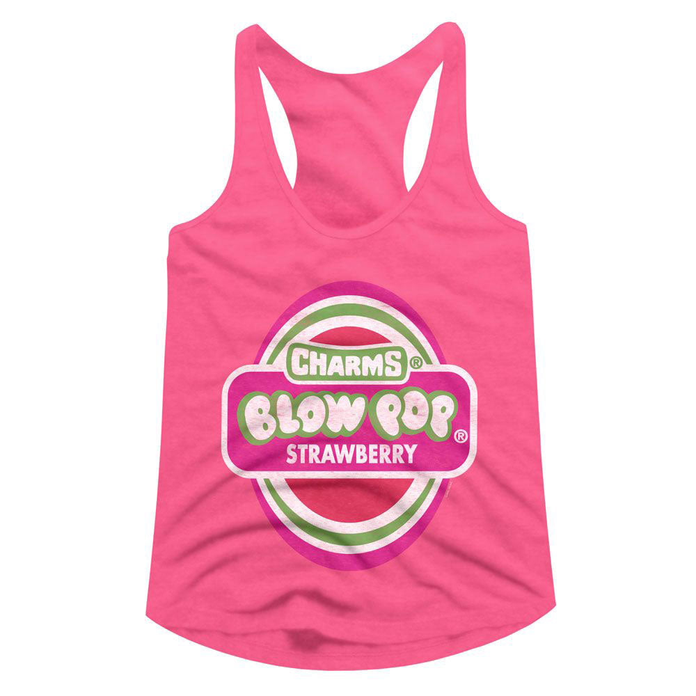 Tootsie Roll Strawberry Blow Pop Junior Top Front