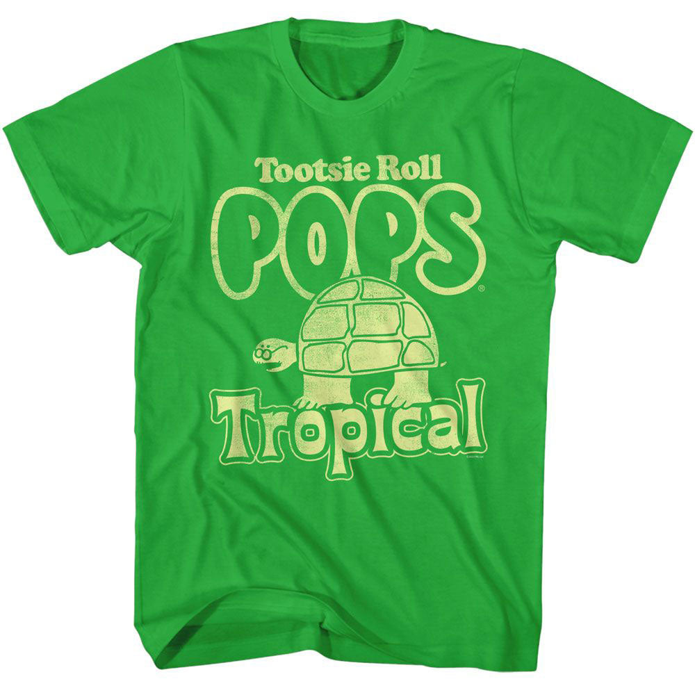 Tootsie Roll Mr Turtle Tropical T-shirt Front