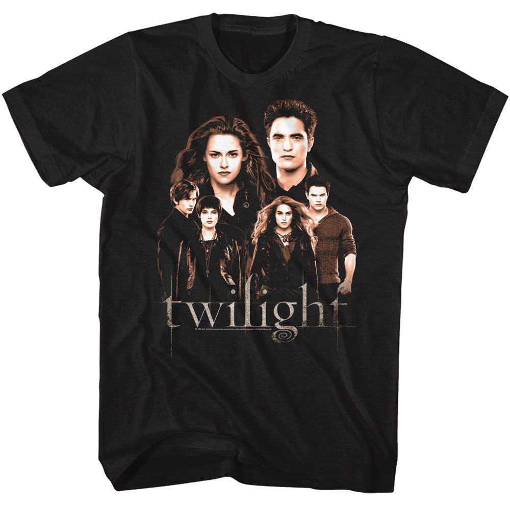 Twilight Breaking Dawn Group T-shirt Front