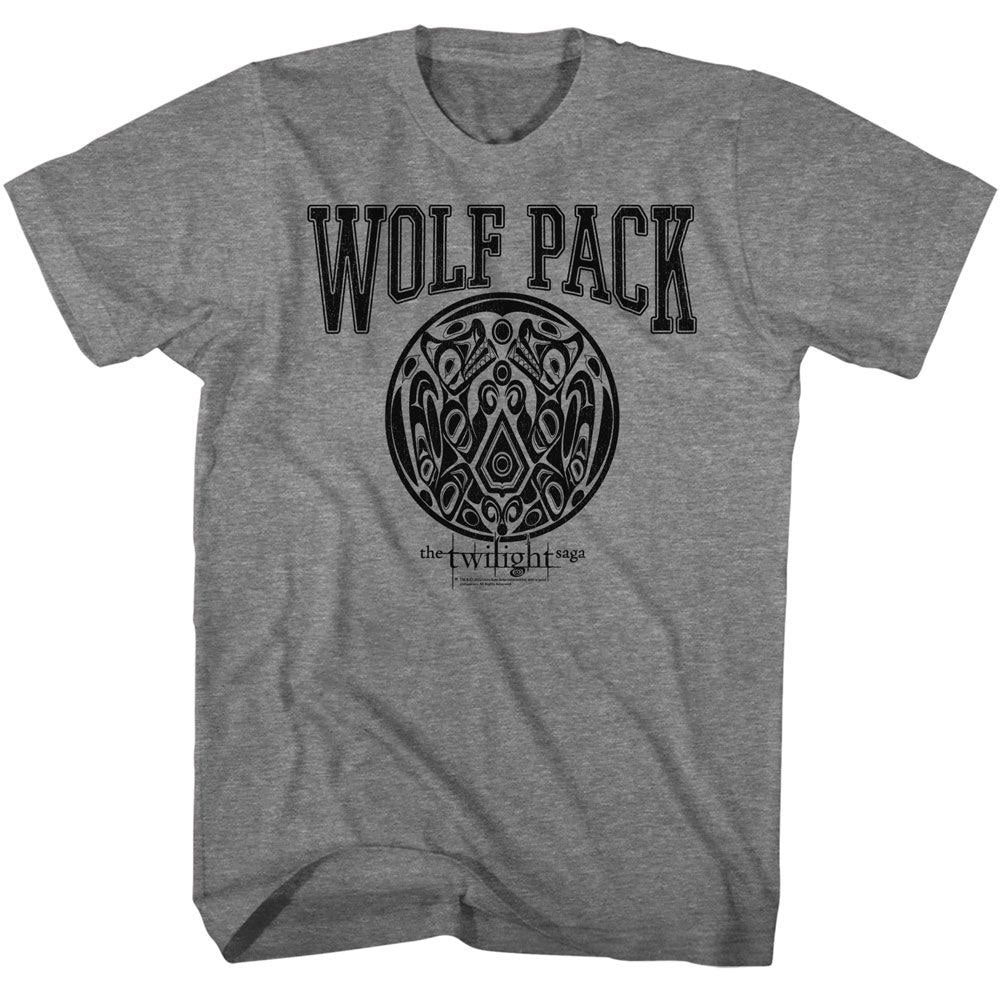 Twilight Wolf Pack Varsity T-shirt Front