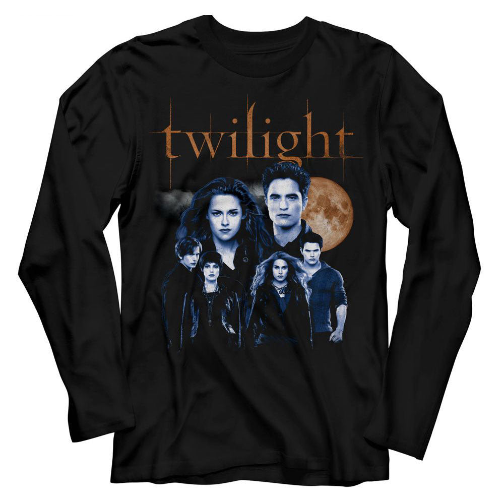 Twilight Cullen Family With Moon Long Sleeve Front