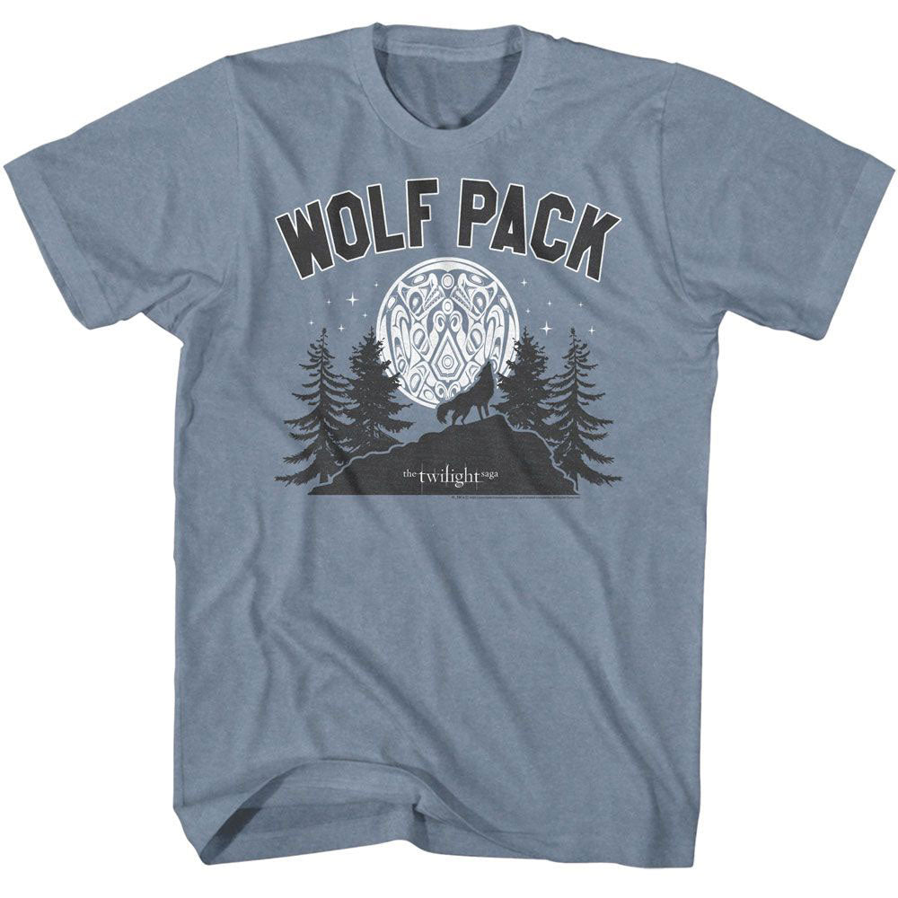 Twilight Wolf Pack Moon T-shirt Front