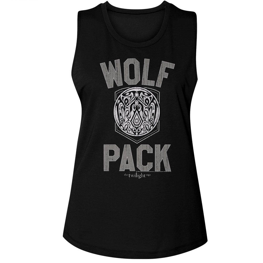 Twilight Wolf Pack Womens Tank Front