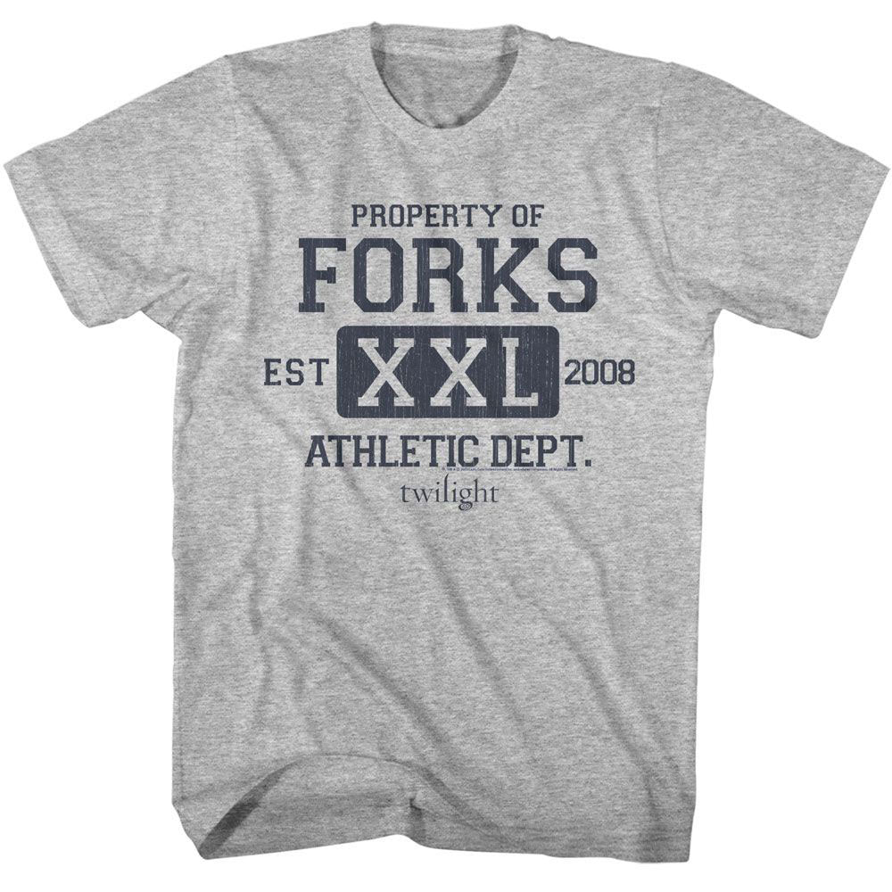 Twilight Forks Athletic Dept T-shirt Front