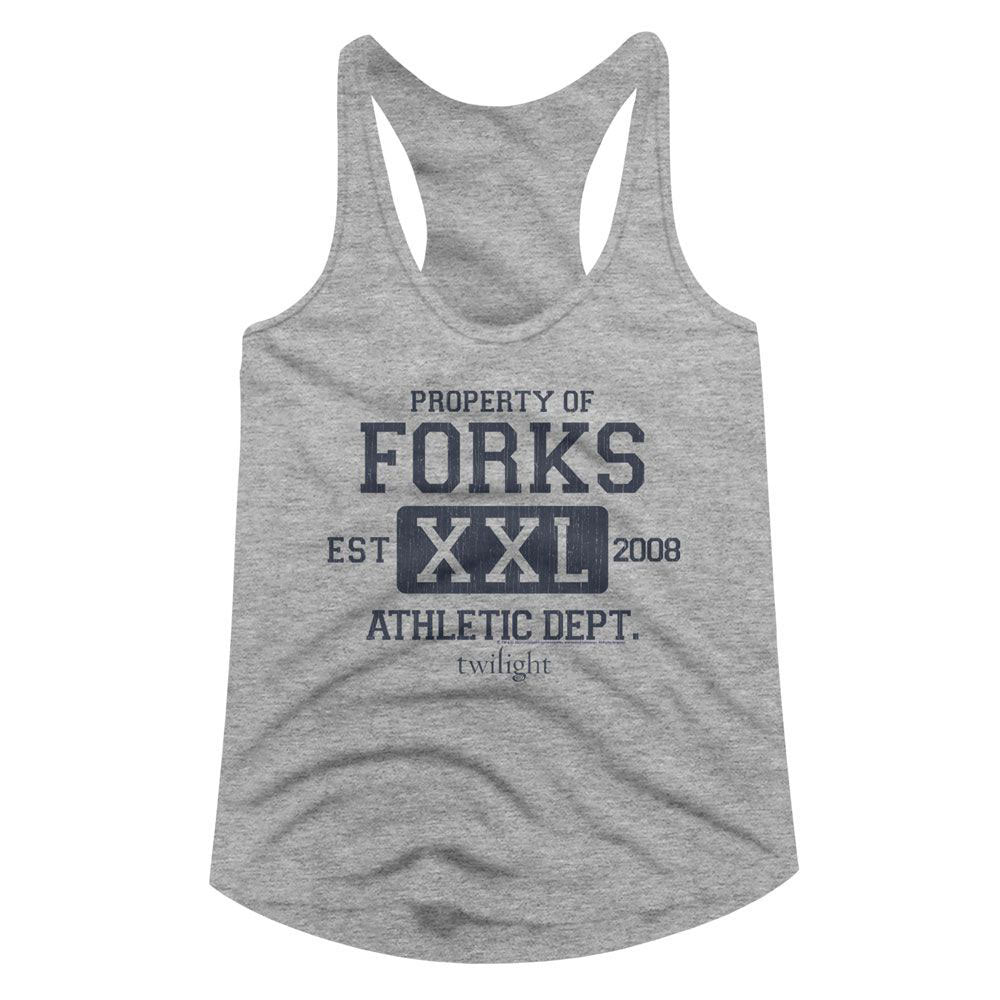 Twilight Forks Athletic Dept Junior Top Front