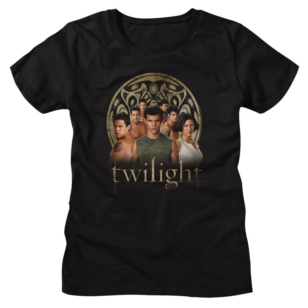 Twilight Wolf Pack Group Photo Junior Top Front