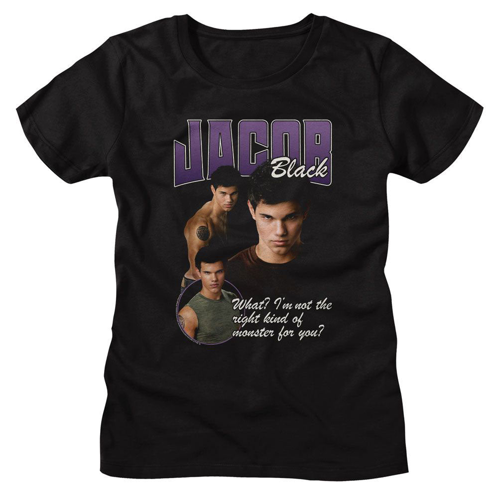 Twilight Jacob Right Kind Of Monster Junior Top Front