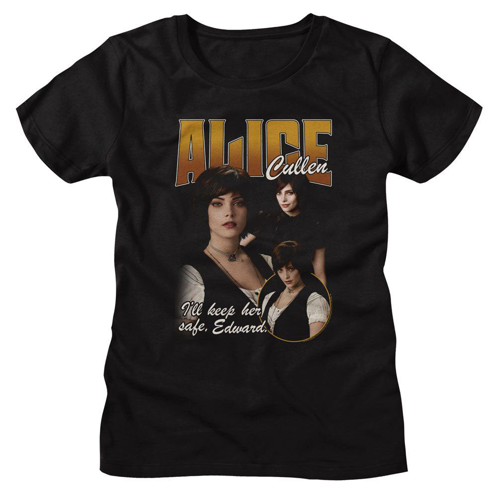 Twilight Alice Ill Keep Her Safe Junior Top Front