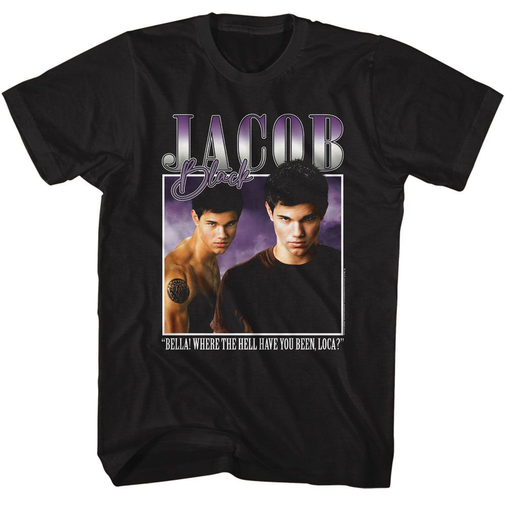 Twilight Jacob 90s Style T-shirt Front