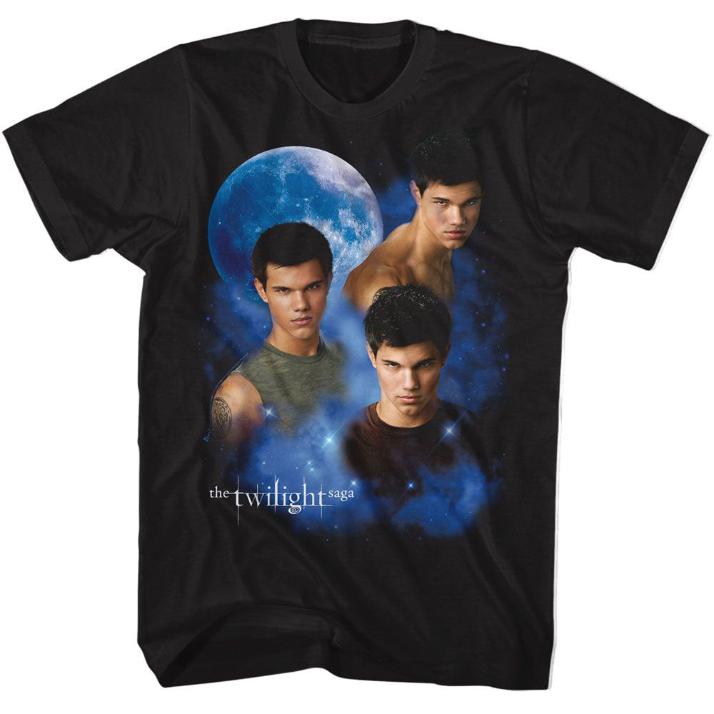 Twilight Jacob And Moon T-shirt Front