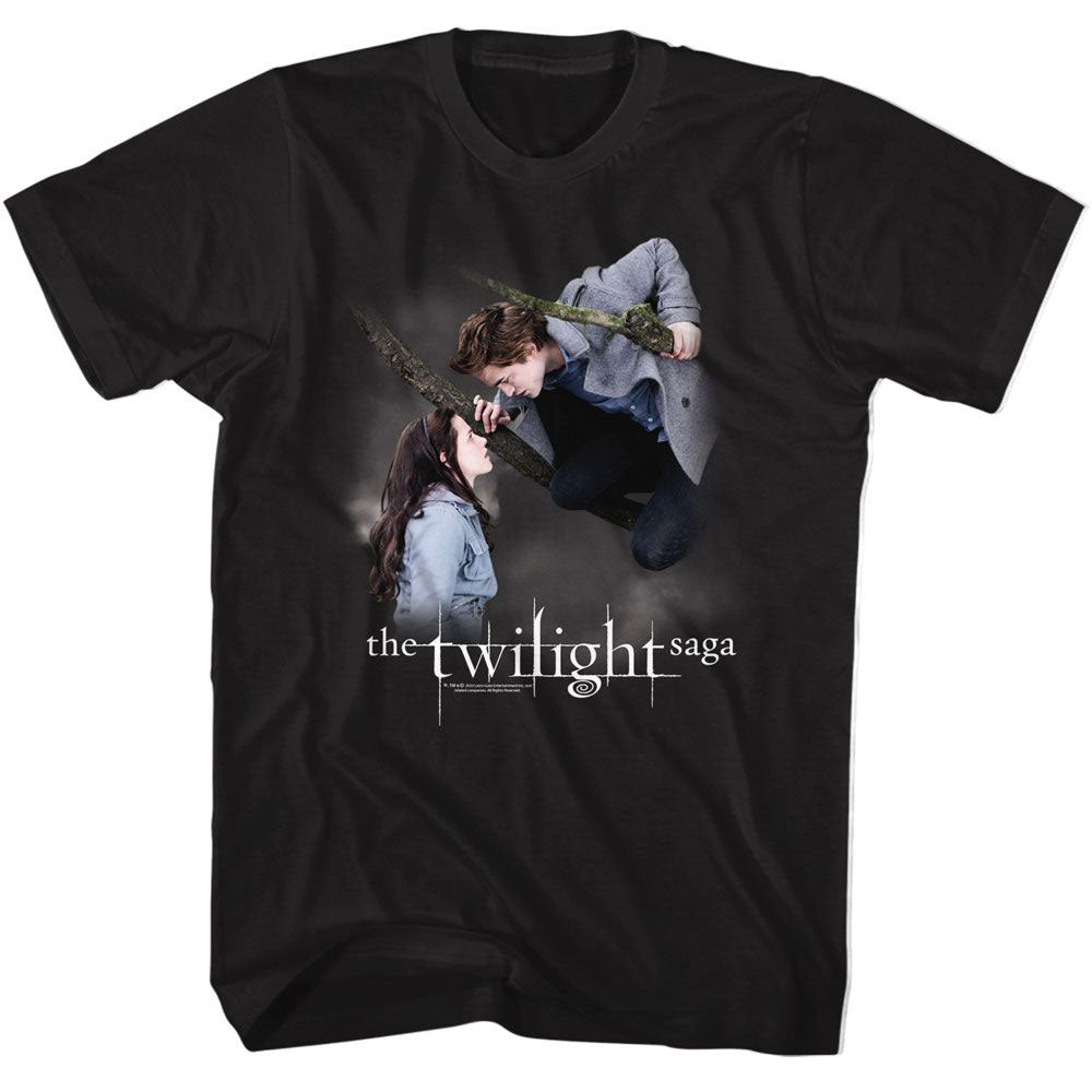 Twilight Cloudy Tree Gaze T-shirt Front