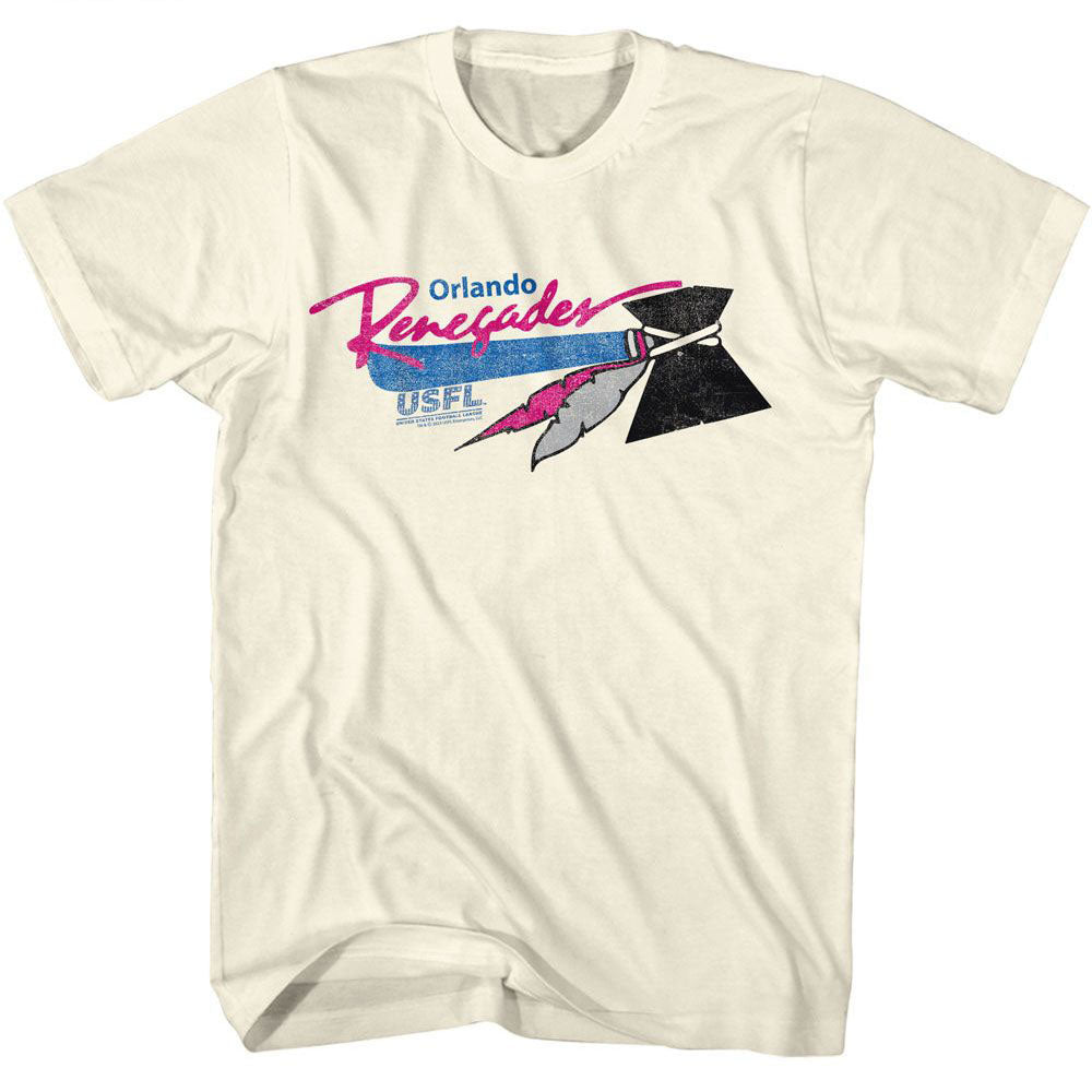 USFL Usfl Renegades T-shirt Front