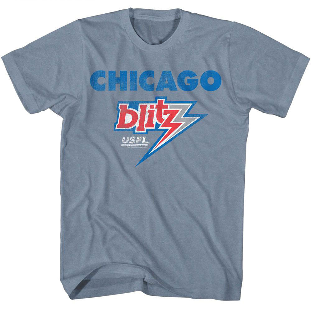 USFL Usfl Chicago Blitz T-shirt Front