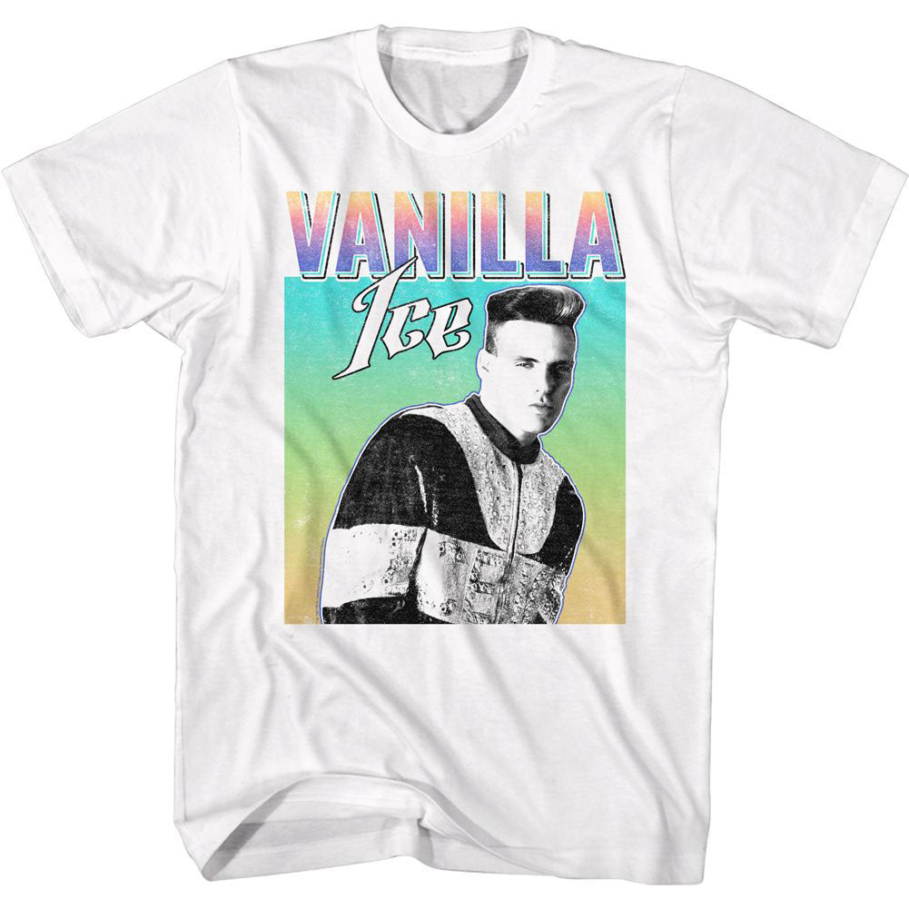 Vanilla Ice Vanilla Gradient T-shirt Front