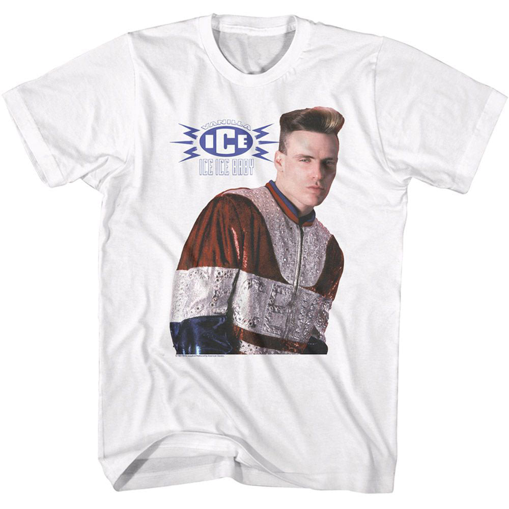 Vanilla Ice Photo And Iib Logo T-shirt Front