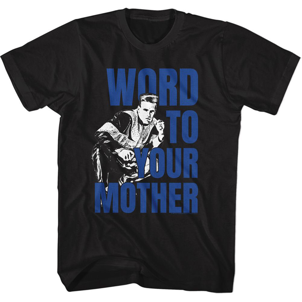 Vanilla Ice Crouching Word To Mother T-shirt Front
