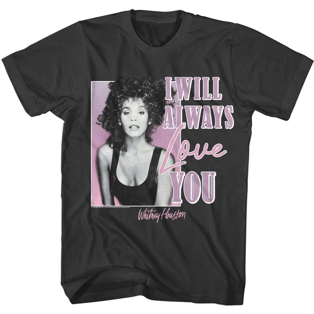 Whitney Houston Whitney I Will Always Love You T-shirt Front